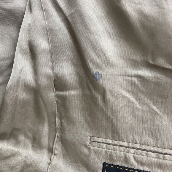 VTG Arnold Brant Pure Cashmere Sport Coat Blazer Jacket Men’s Light Brown Read* - Picture 14 of 16